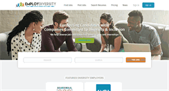 Desktop Screenshot of employdiversity.com